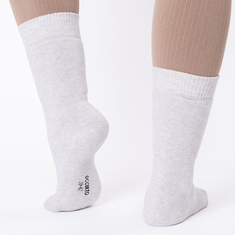 Damen Warme Kuschelsocken 6er Pack (Modell: Smilla) GreyPinkUni 35-38 6/6