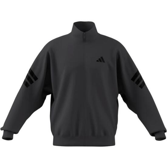Sweat zippé Adidas gris homme KD5235