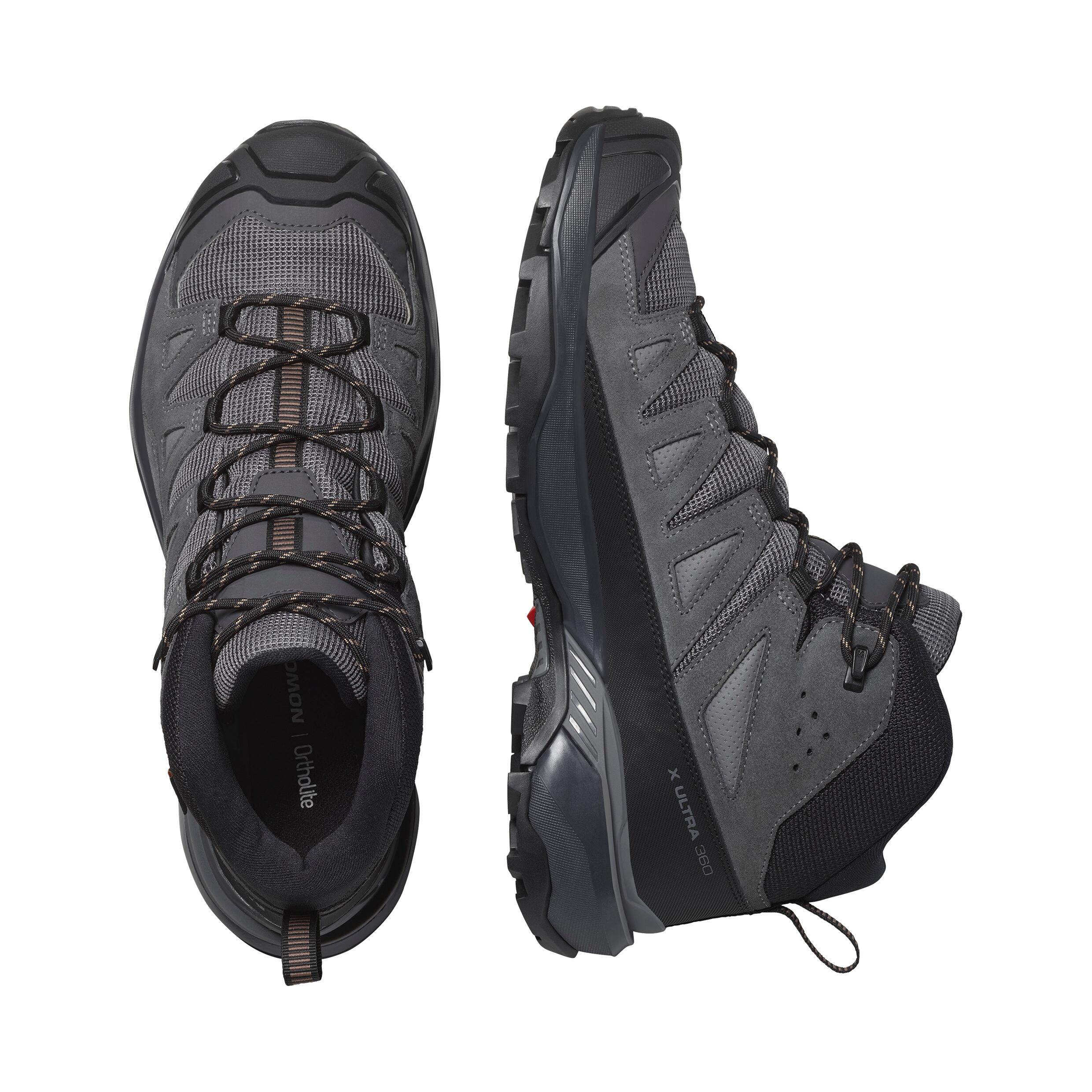 Obuwie Turystyka piesza Mężczyzna X ULTRA 360 LEATHER MID GORE-TEX 2/7