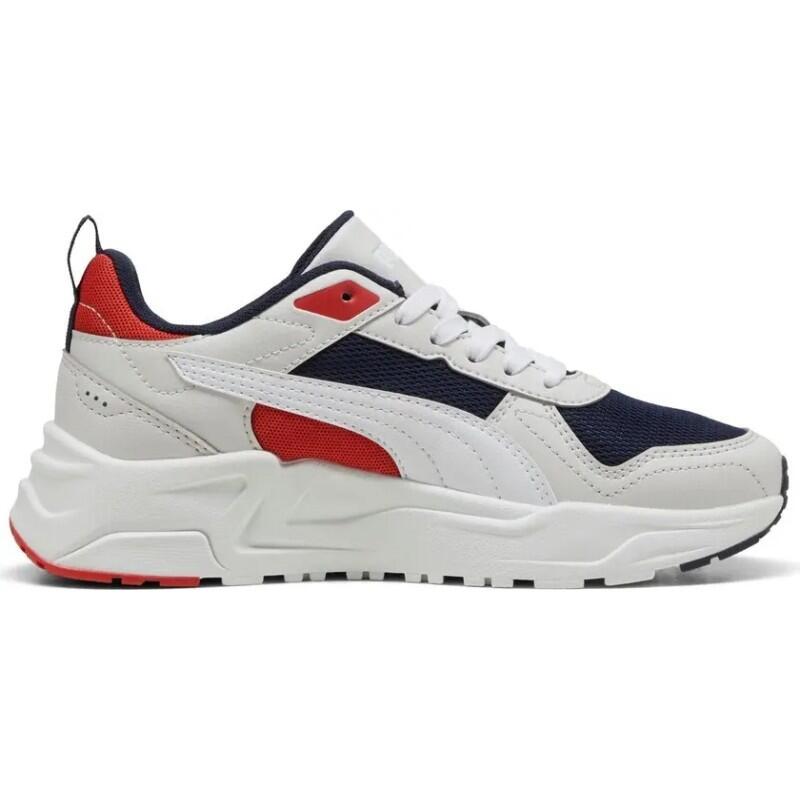 Zapatilla Puma Trinity 2 blanca junior 403703-03 5/5