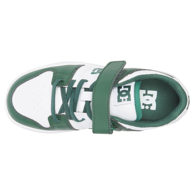 Pantofi băieți Dc Shoes Manteca 4 V SN din piele pentru oraș, verzi