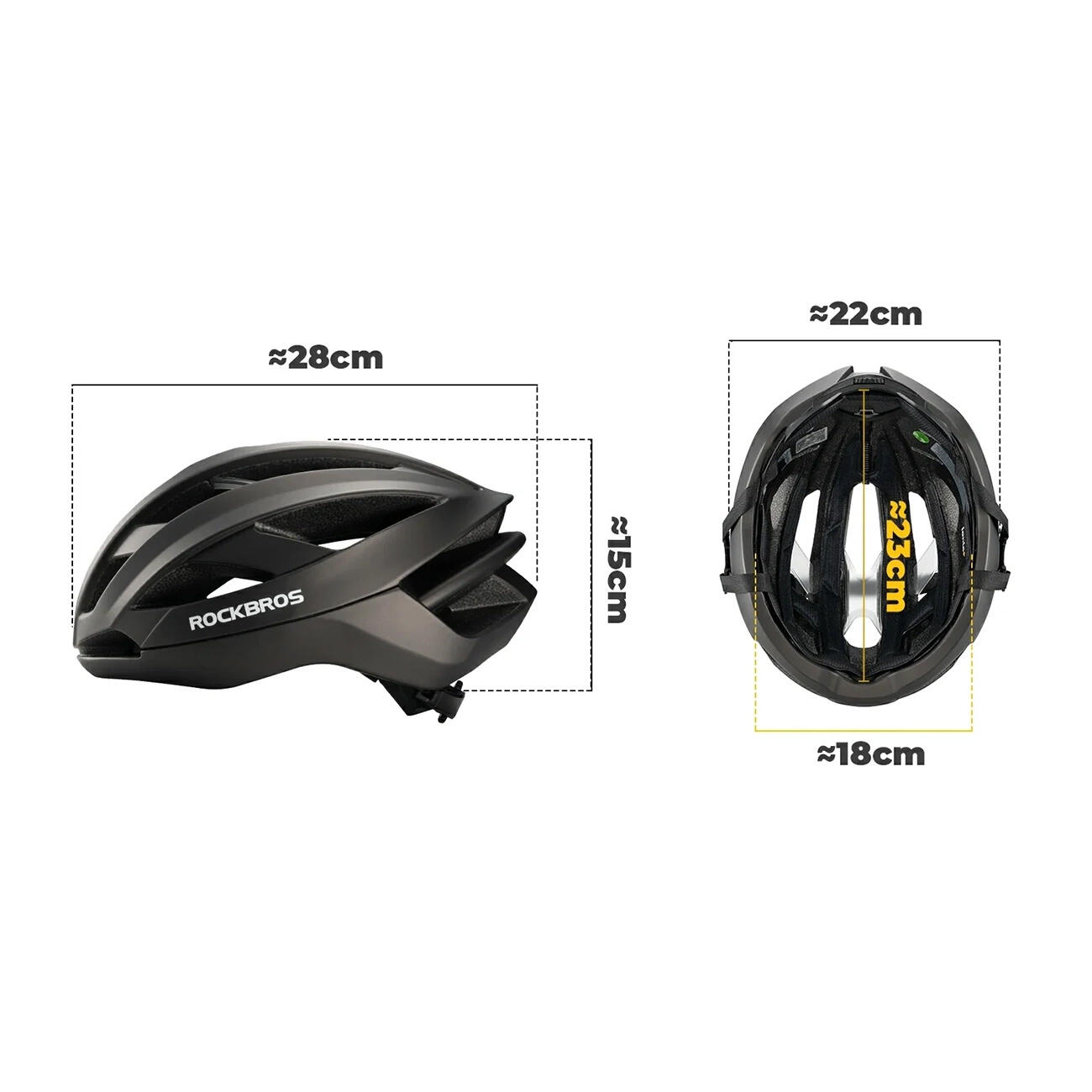 Casco da bicicletta regolabile 7/7