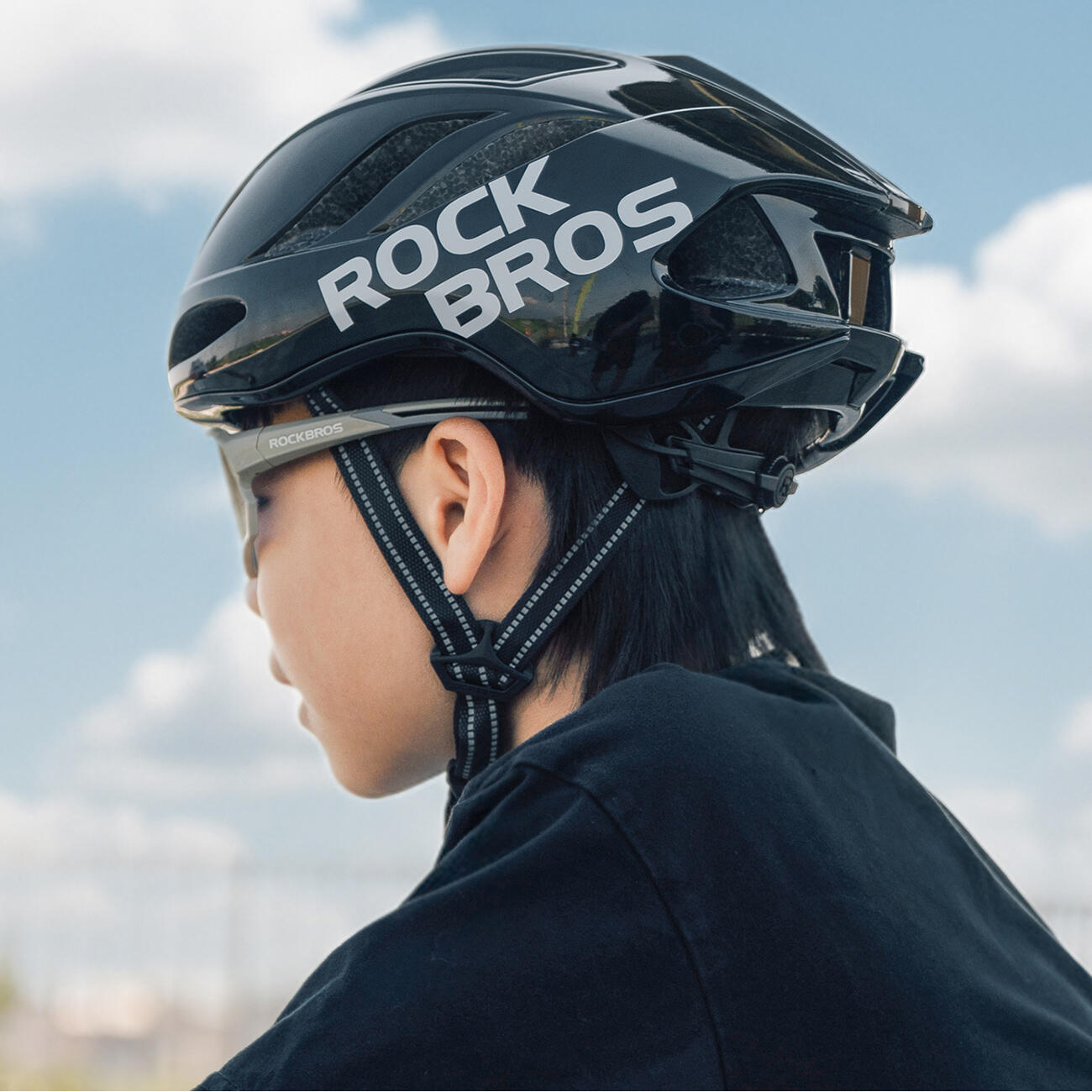 Kask rowerowy Rockbros regulowany 4/7