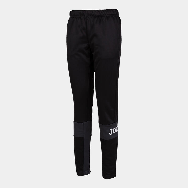 Pantalón Largo Fútbol Niños Joma Freedom Negro