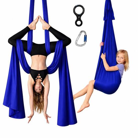 2 w 1 - szarfa aerial, hamak akrobatyczny szerokość 260 cm, LOW STRETCH