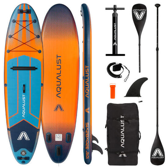 SUP gonfiabile 10.6 320 cm set con pagaia kayak