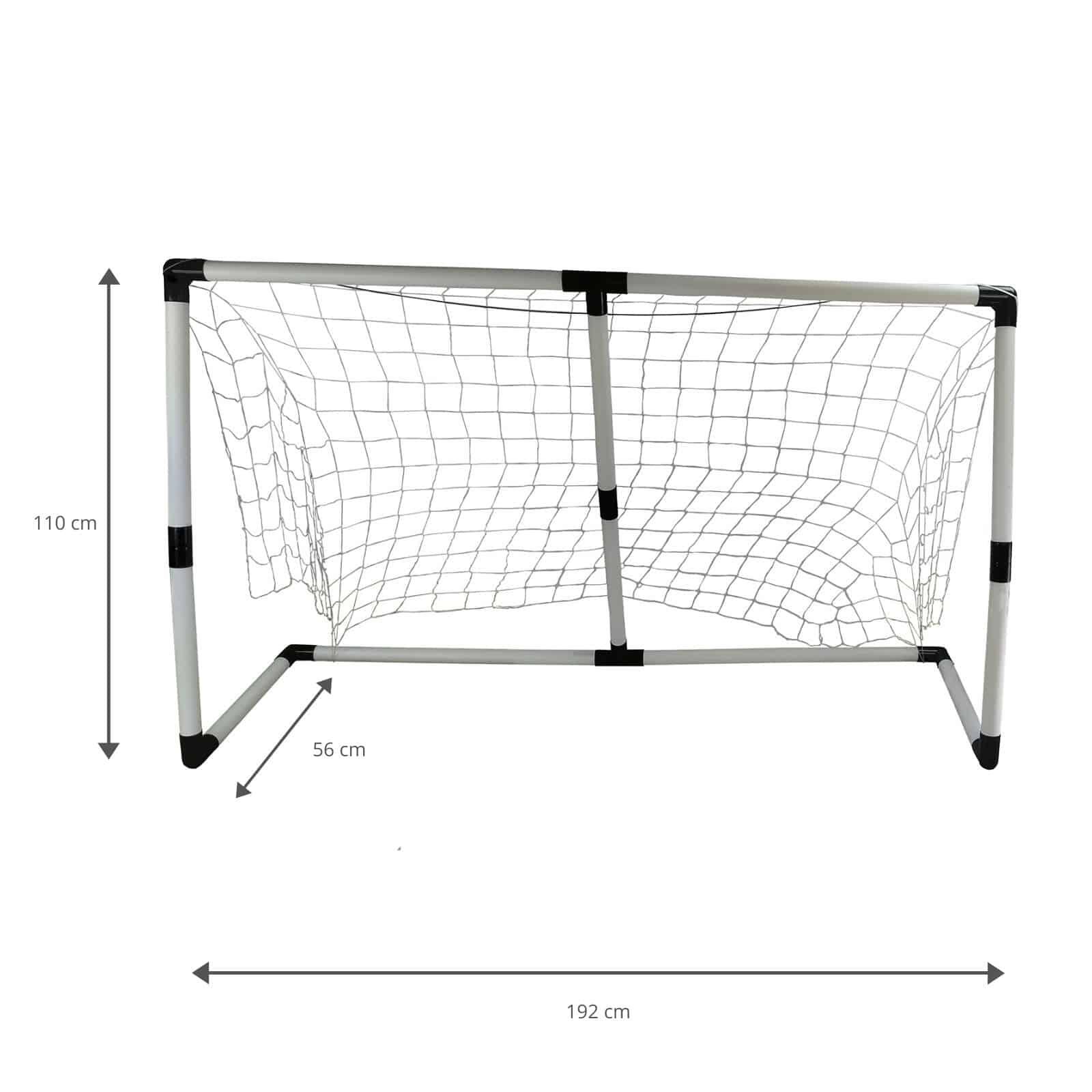 Set Portería Fútbol 2 en 1 Outdoor Toys 56x192x110 cm Mayores de 4 Años 4/5