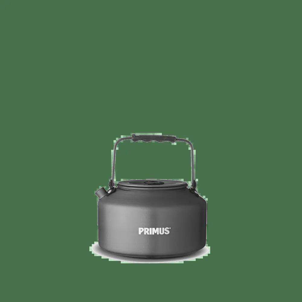 Camping coffee kettle hard-anodised aluminium foldable handle LiTech 1.5L
