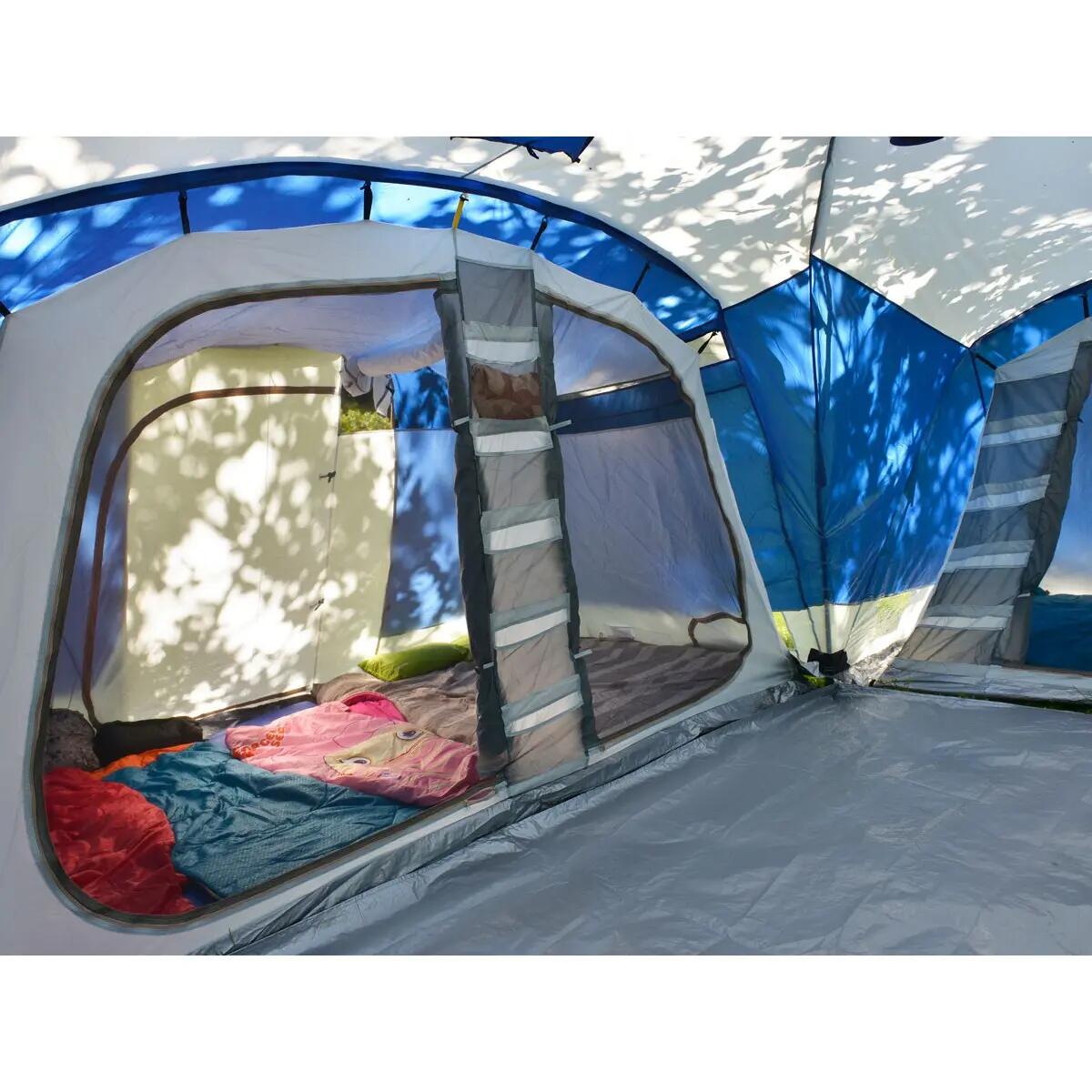 Segunda vita - Tienda de campaña familiar - Nimbus 12 - 3 cabinas mosquiteras 2/7