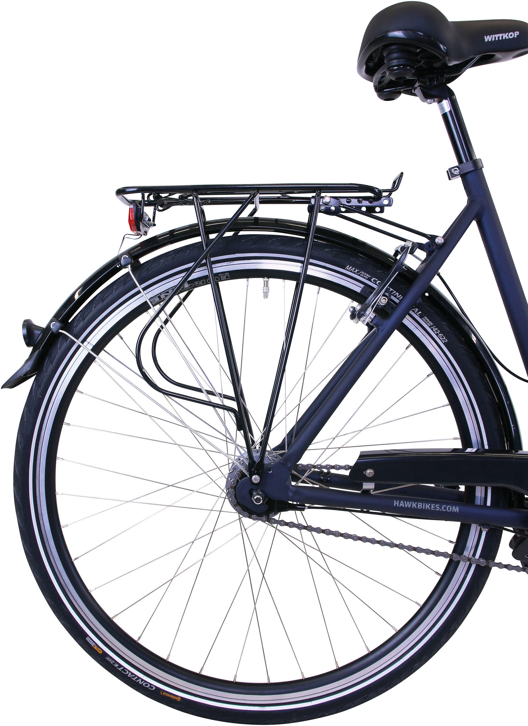 HAWK Fahrrad Citytrek Lady Deluxe Ocean Blue 28 Zoll 7-Gang 6/7