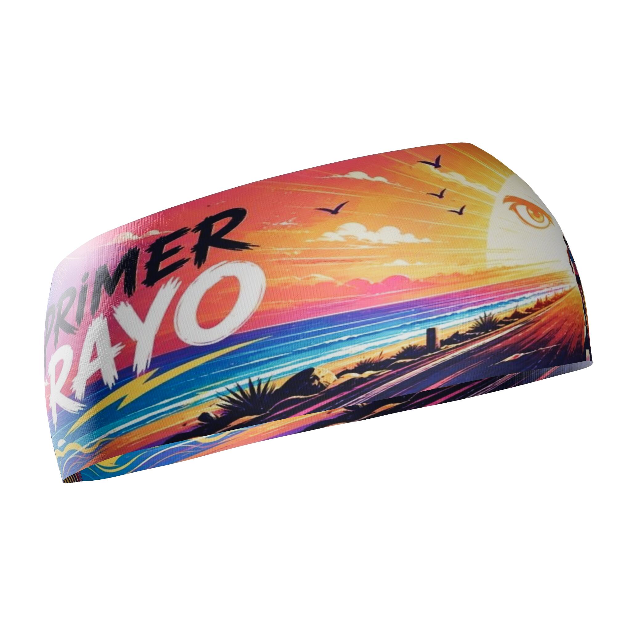Hardloophoofdband Elite PRIMER RAYO - Sin Costuras y Reversible 2 EN 1 3/5