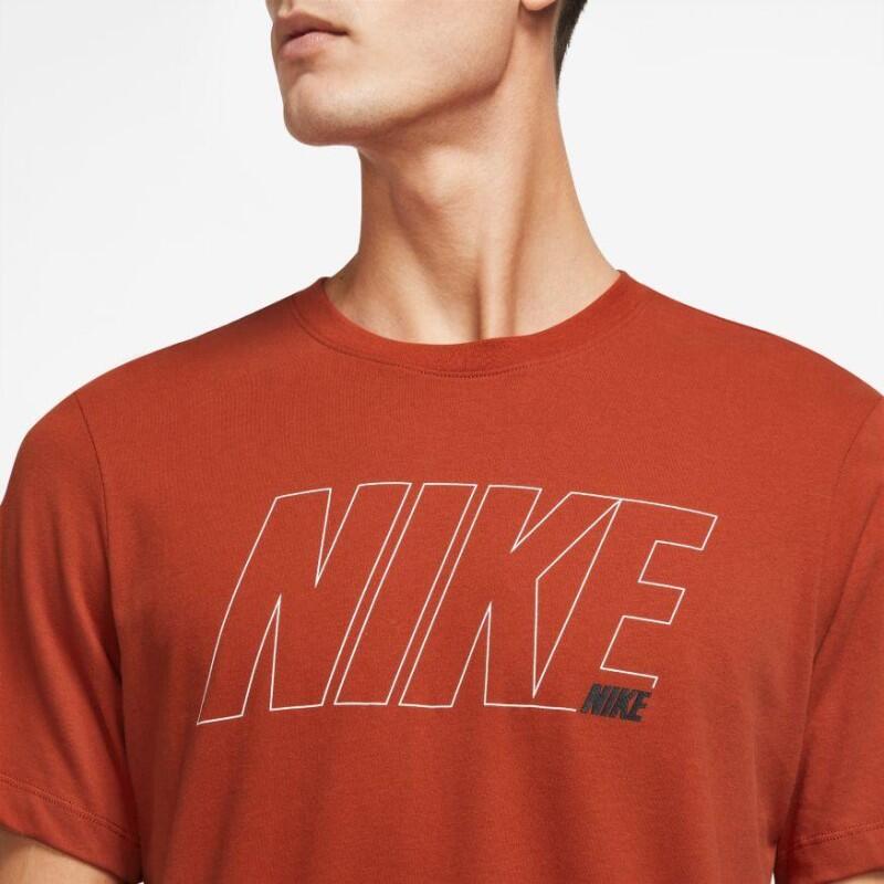 Camiseta Nike Dri-FIT hombre - roja, manga corta 2/2