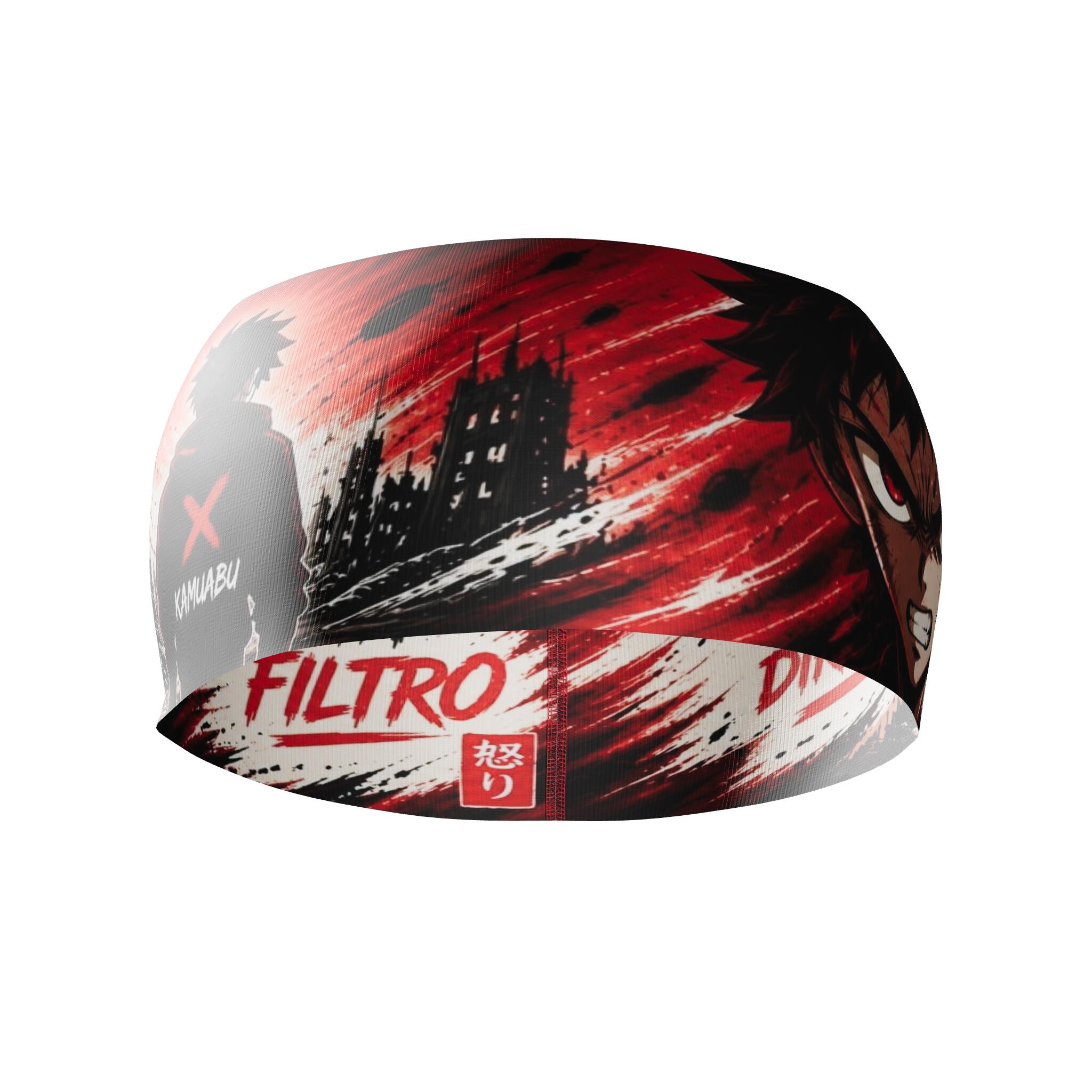 Bandeau de course Elite LA IRA ES ENERGÍA - Sin Costuras y Reversible 2 EN 1 4/5