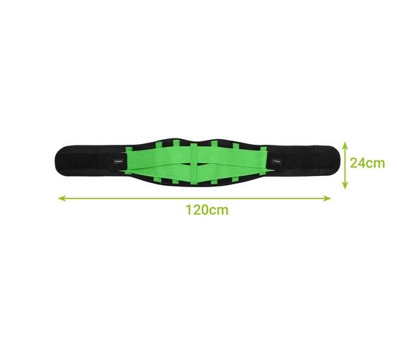 Ceinture abdominale Waist Trainer réglable 120 x 24 cm 7/7