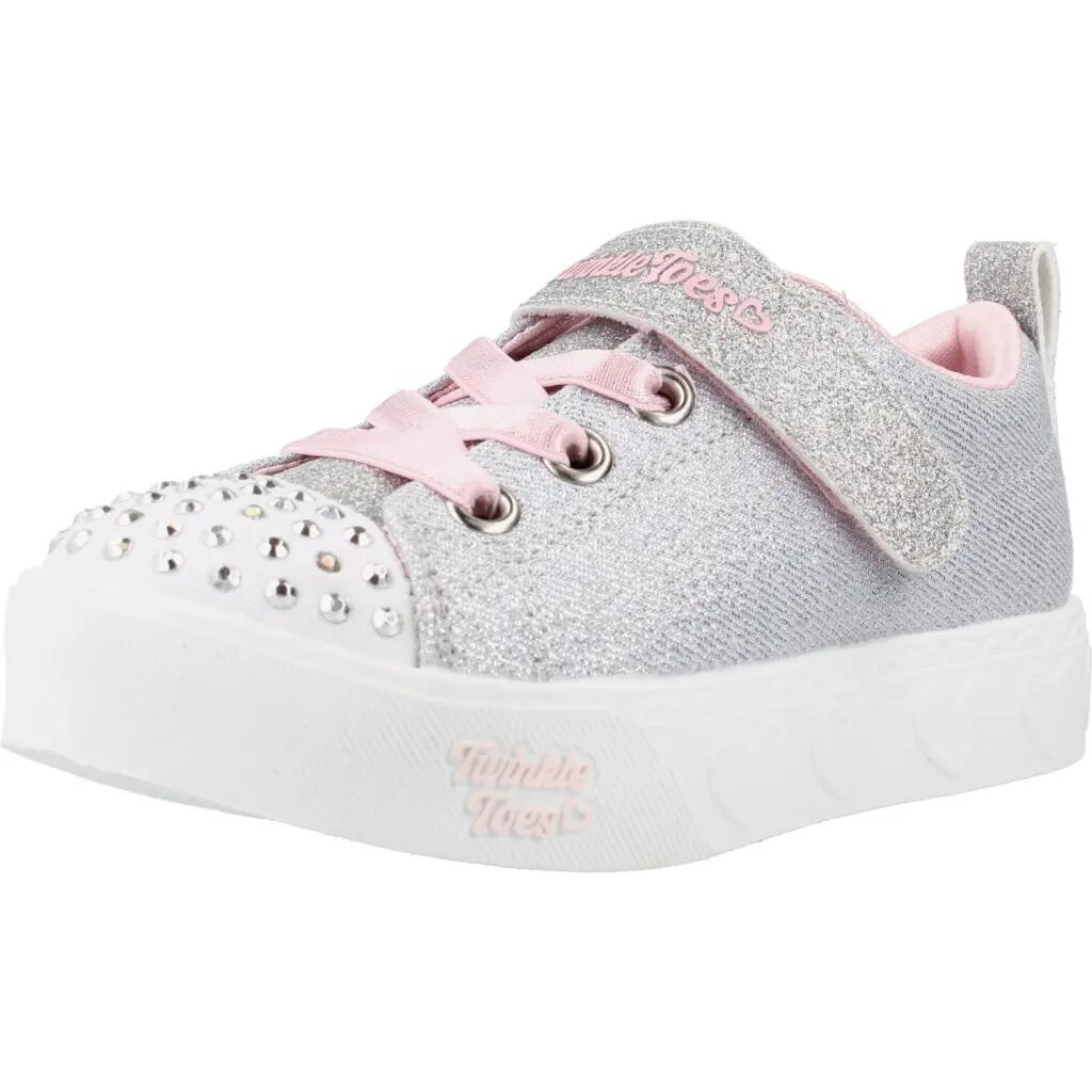 Sneakers Skechers Heart Steps - Shimmer Sweetie, Gray, Kids