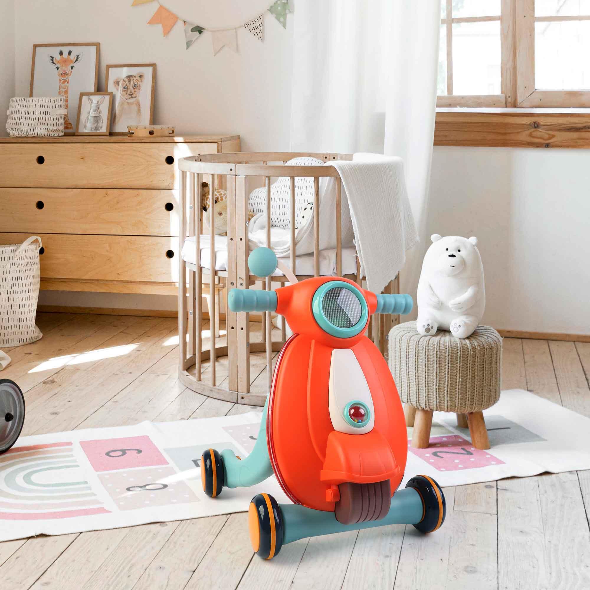 Andador para Bebés Robincool Baby Walker 43x45x52 cm Primeros Pasos con Bloqueo 2/5