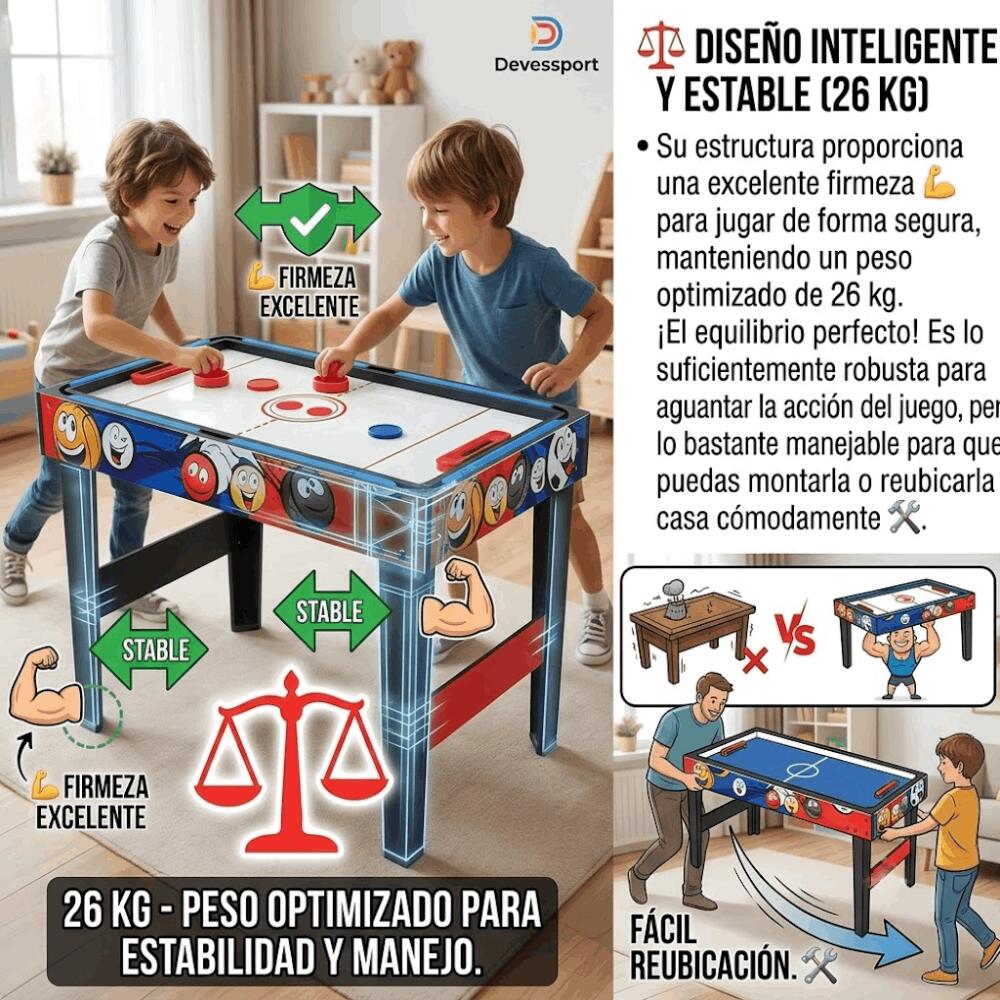 Devessport Multijuegos Infantil 7 en 1 Super Shooter 2/7