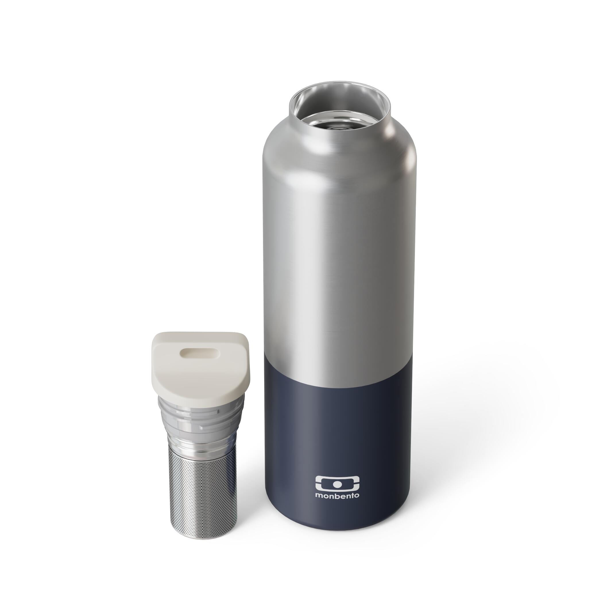 Gourde isotherme avec infuseur et dragonne 500ml|Adulte|Steel 3/5