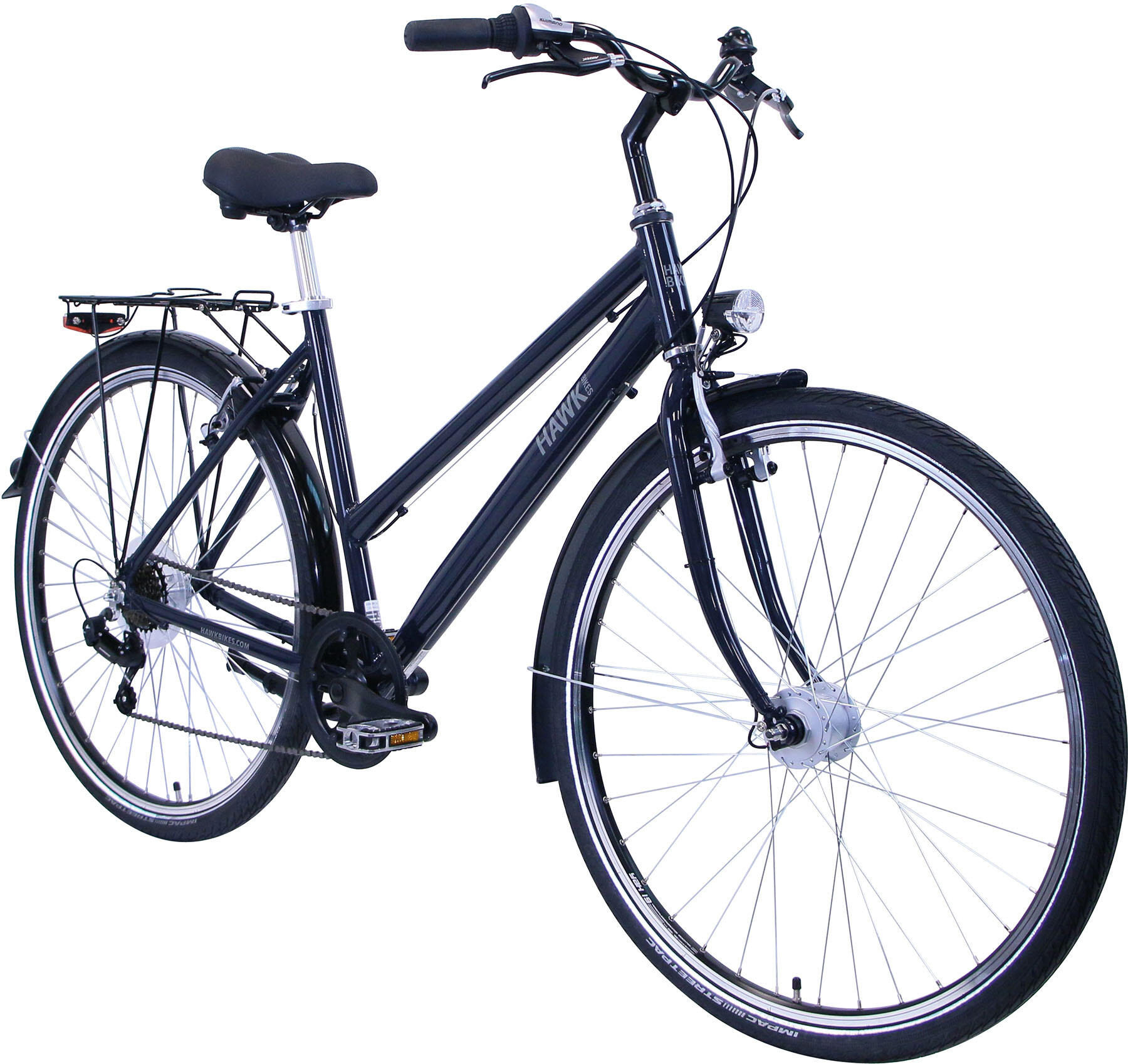 HAWK Citytrek  Fahrrad Easy Blue Lady 28 Zoll 7-Gang 2/6