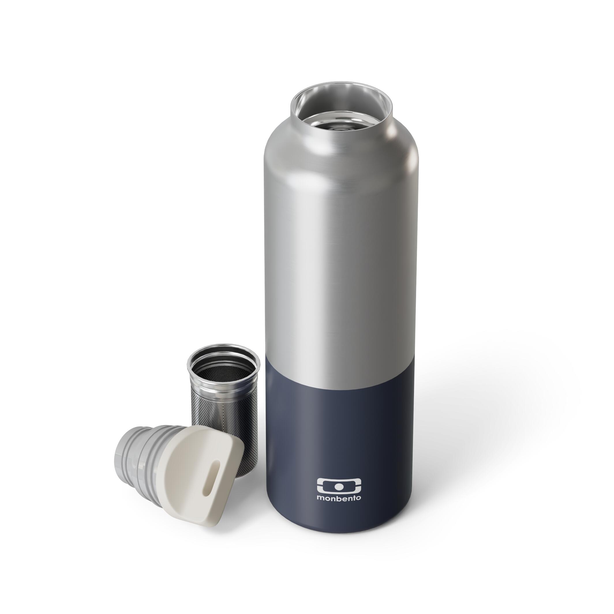 Gourde isotherme avec infuseur et dragonne 500ml|Adulte|Steel 2/5