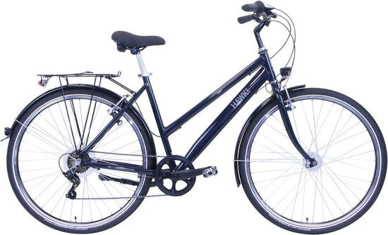 Hawk Fahrrad Citytrek Easy Lady blau