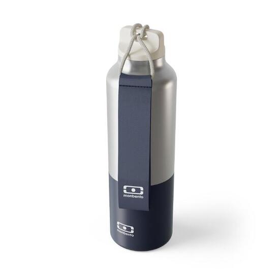 Gourde isotherme avec infuseur et dragonne 500ml|Adulte|Steel