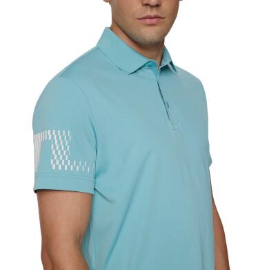 Polo J. Lindeberg Health, Polo de golfe para homem, Stillwater 3/4