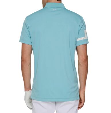 Polo J. Lindeberg Health, Polo de golfe para homem, Stillwater 4/4