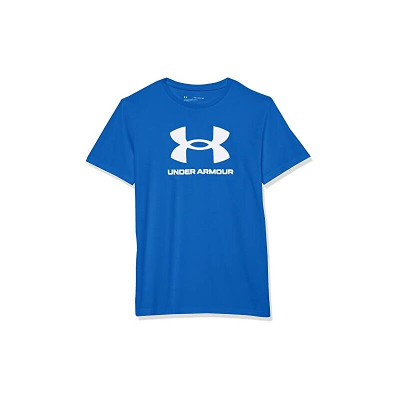 Camiseta Under Armour UA Sportstyle Logo para niño - azul 2/3