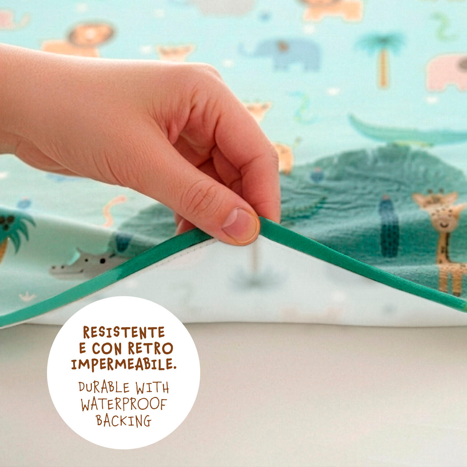 Pack Traversine Impermeabili Bambini 50x70 cm Letto e Viaggio 6/7