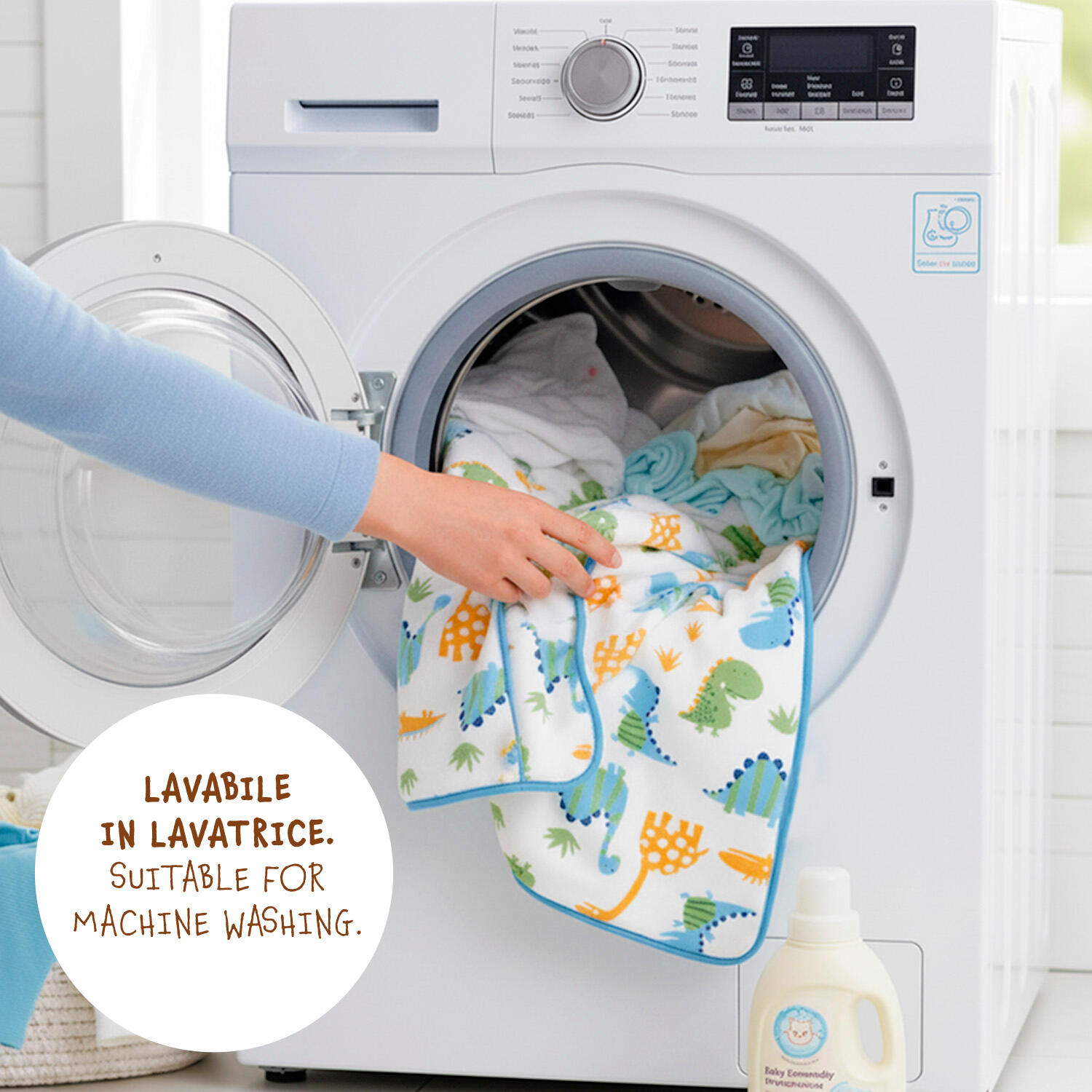 Pack Traversine Impermeabili Bambini 50x70 cm Letto e Viaggio 5/7