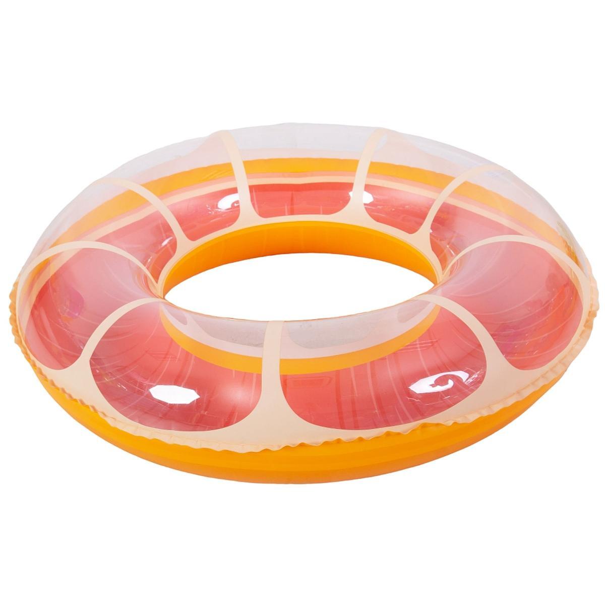 Koło dmuchane do pływania 90CM grapefruit 2/5