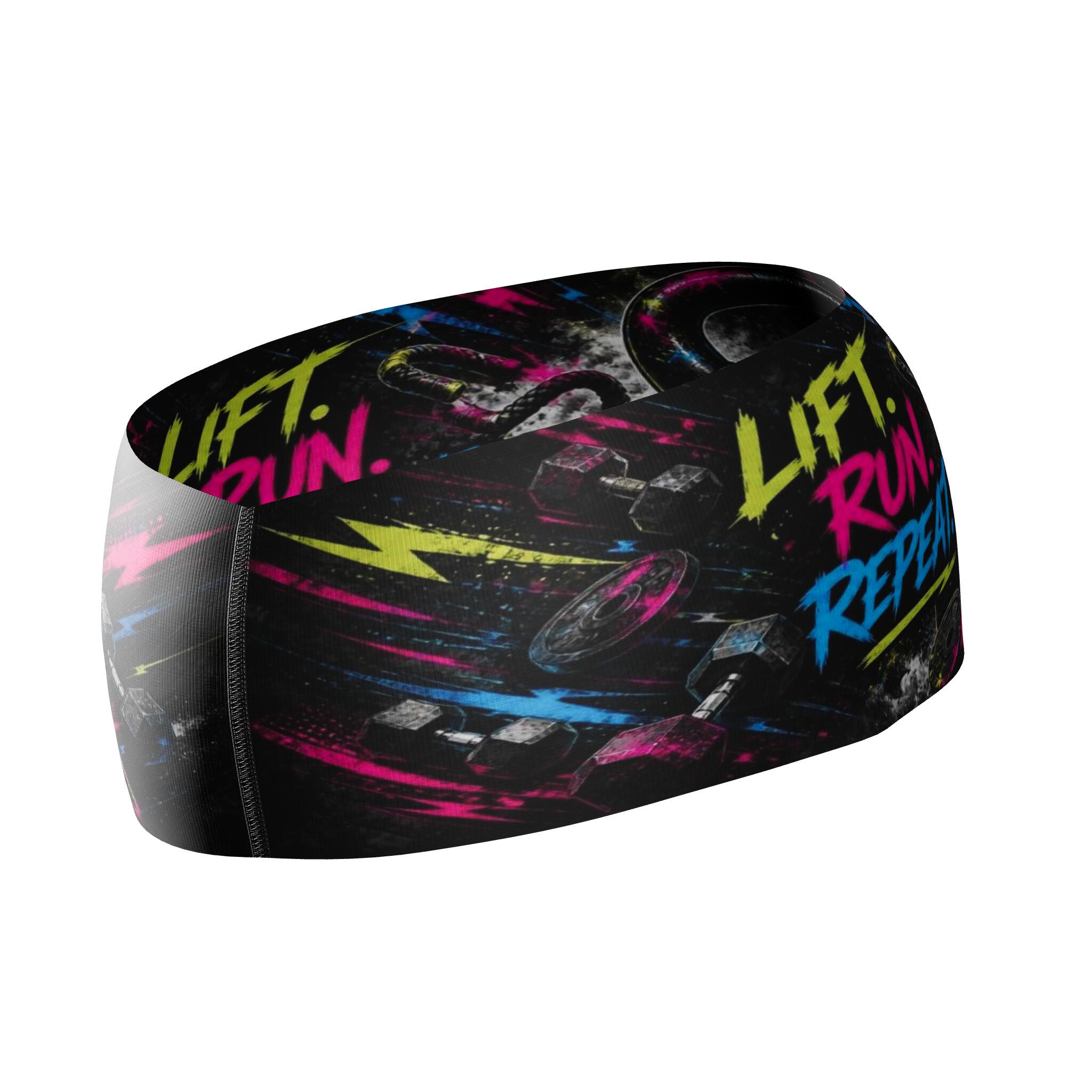Bandeau de course Elite LIFT RUN REPEAT - Sin Costuras y Reversible 2 EN 1 3/5