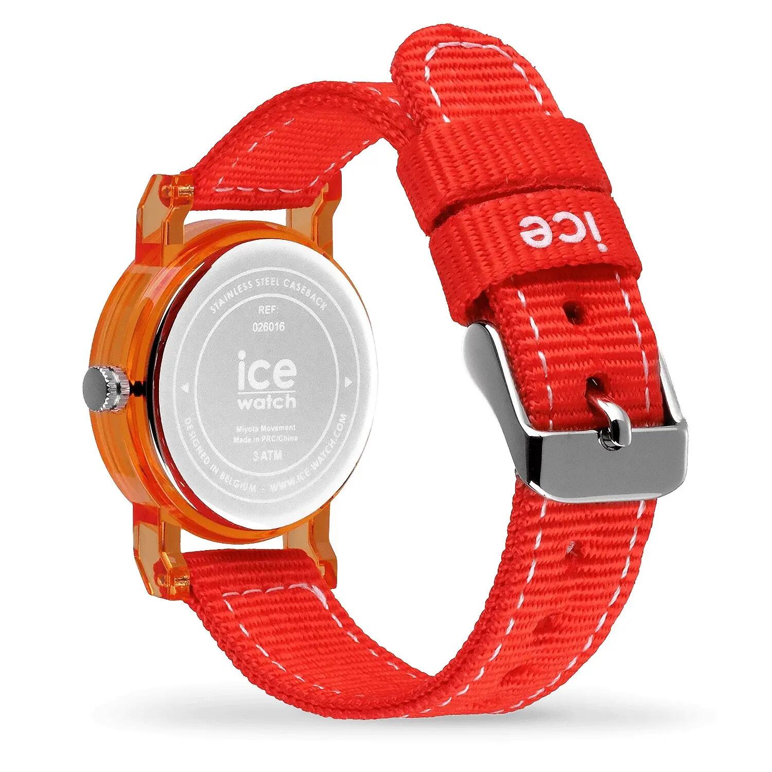 Ice Watch Analoog  Horloge Oranje/Wit 026016 3/3