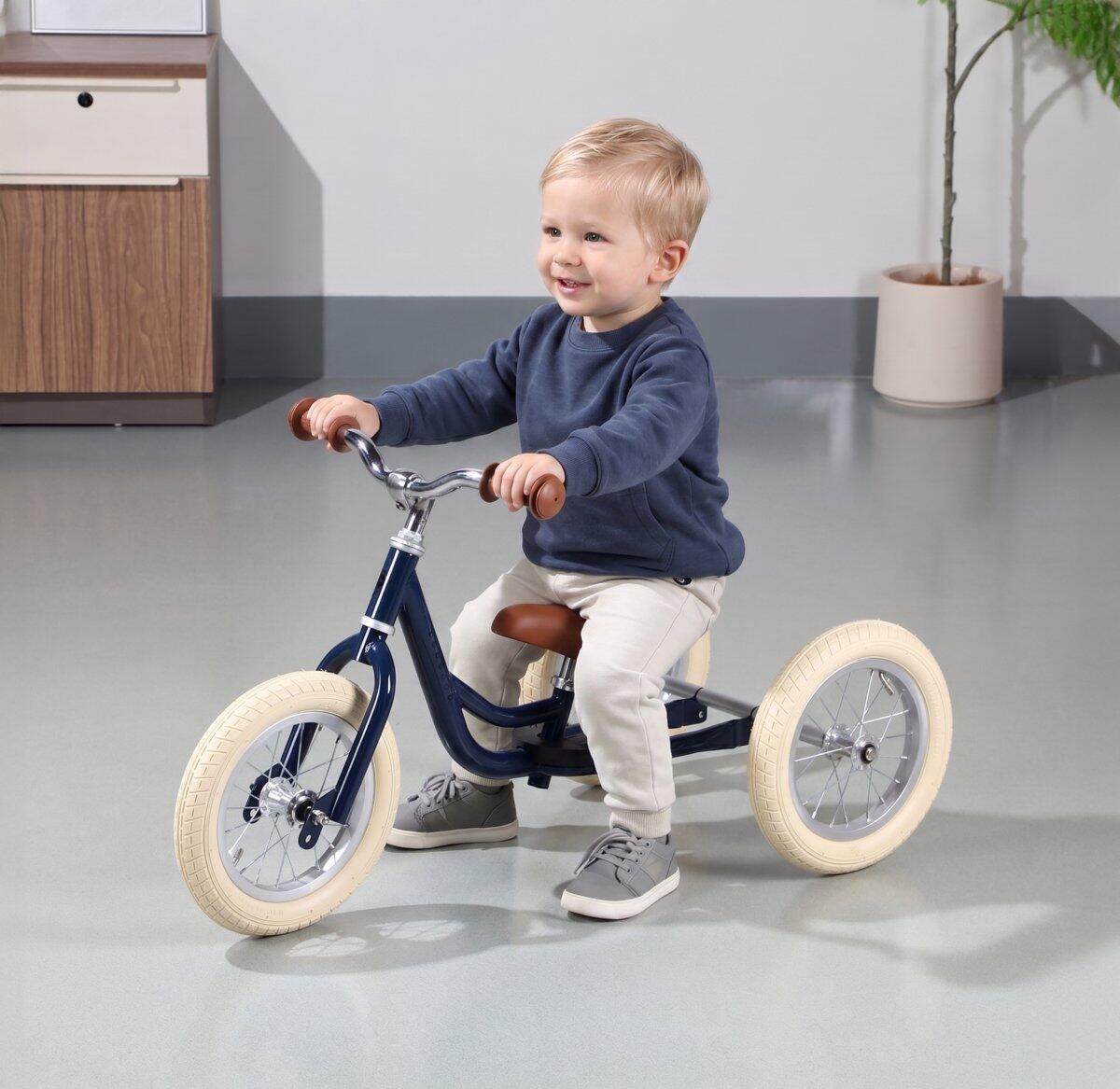 draisienne et tricycle 2-en-1 avec barre de poussée – Draisienne – Blau 3/7