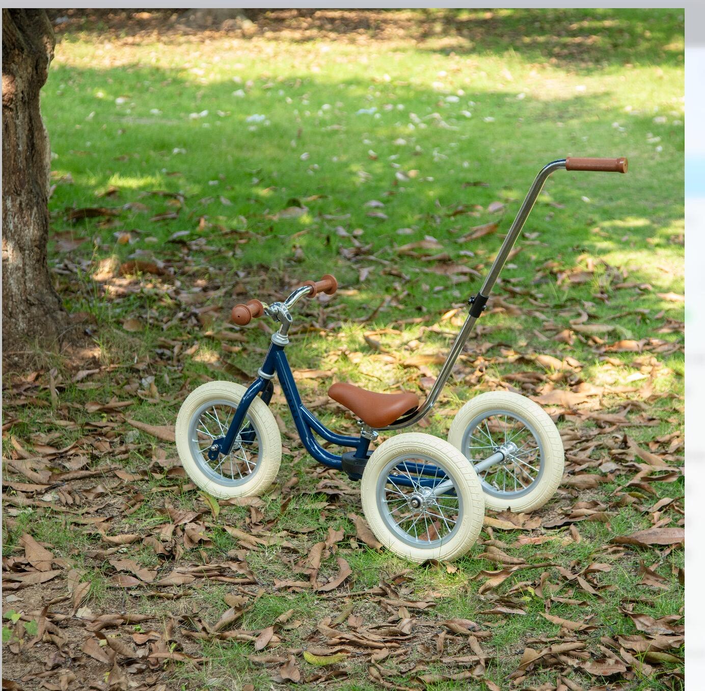 draisienne et tricycle 2-en-1 avec barre de poussée – Draisienne – Blau 4/7
