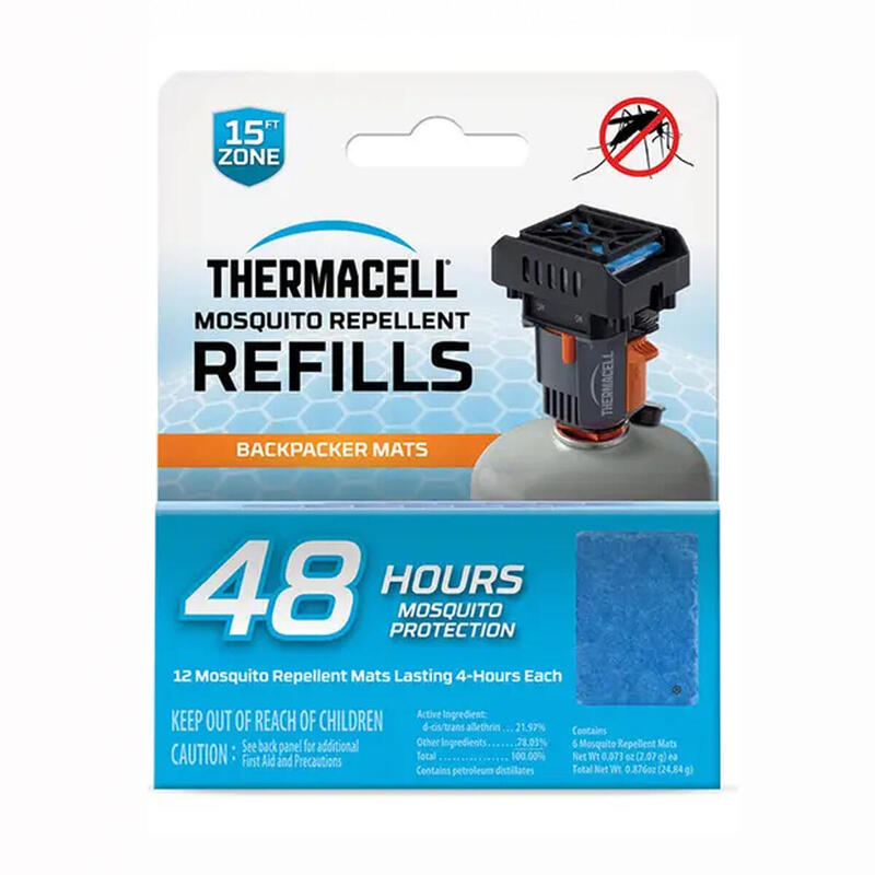 Pachet rezerve Thermacell Backpacker M-48, 48 ore