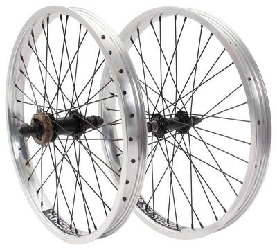 Bmx wielset khe prism 20 inch zilver