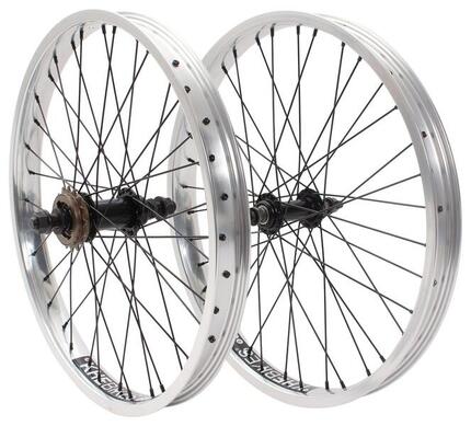 BMX wielset KHE PRISM 20 inch zilver