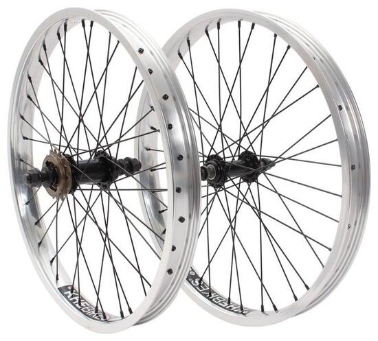 BMX wielset KHE PRISM 20 inch zilver