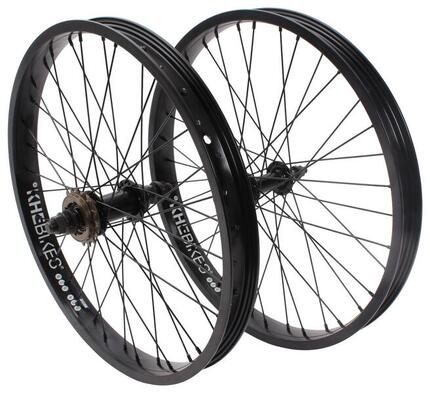 BMX wielset KHE PRISM 20 inch zwart