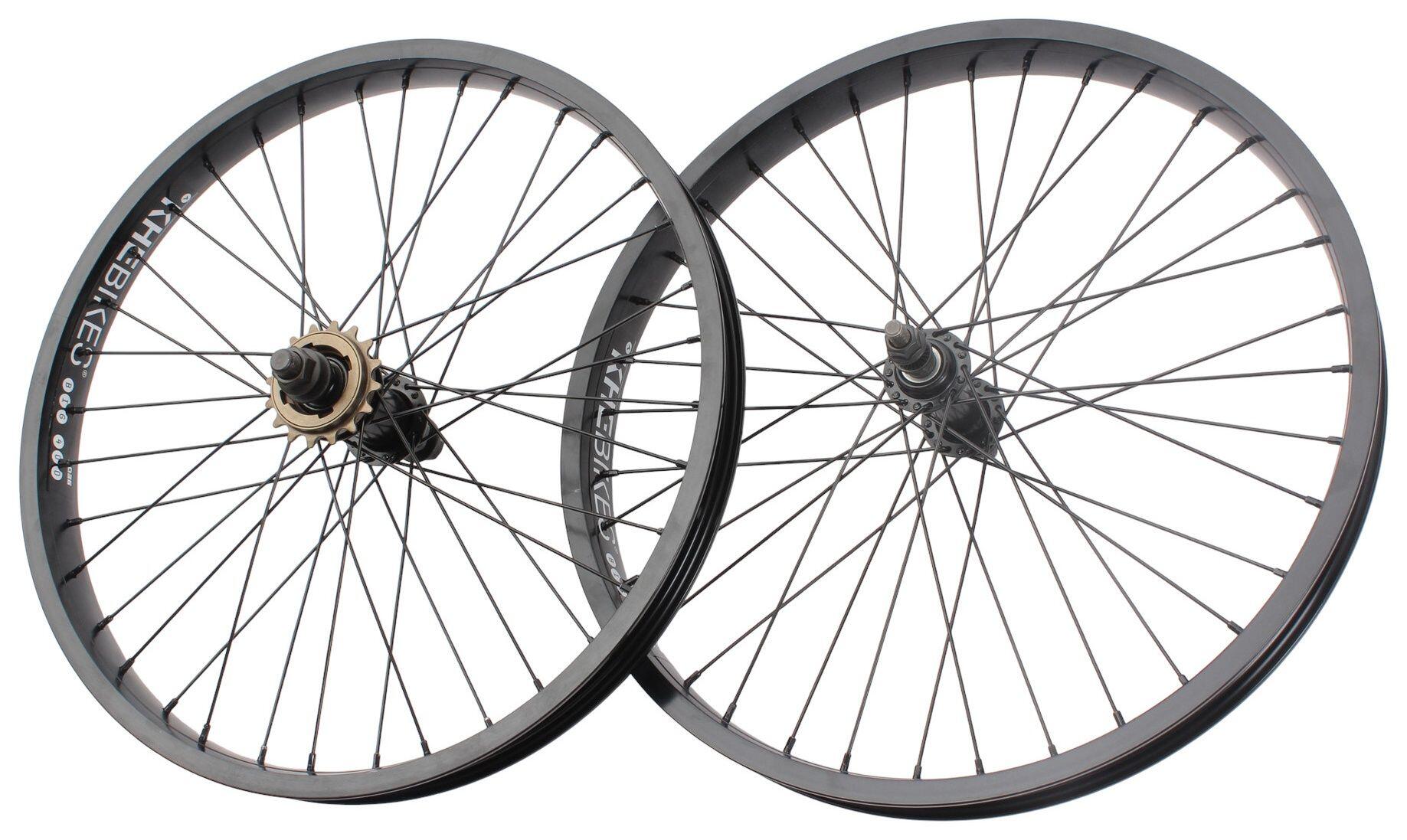 Paire de roues BMX KHE PRISM 20 pouces noire 7/7