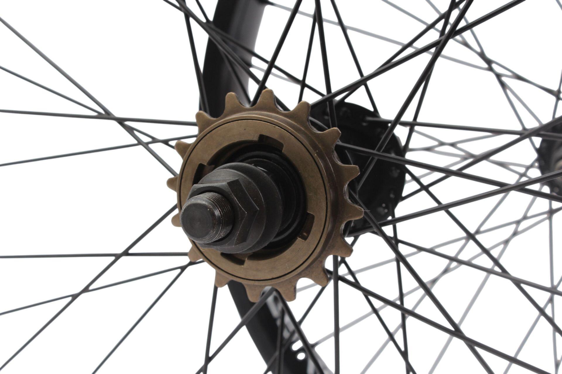 Paire de roues BMX KHE PRISM 20 pouces noire 4/7