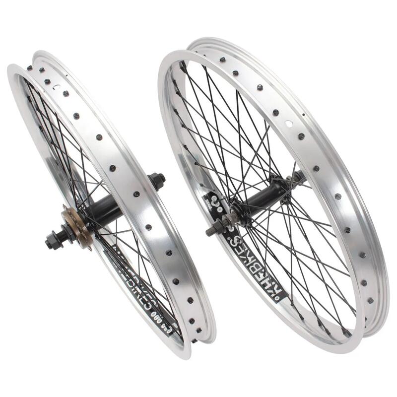 Set roți BMX KHE PRISM 20 inch argintiu
