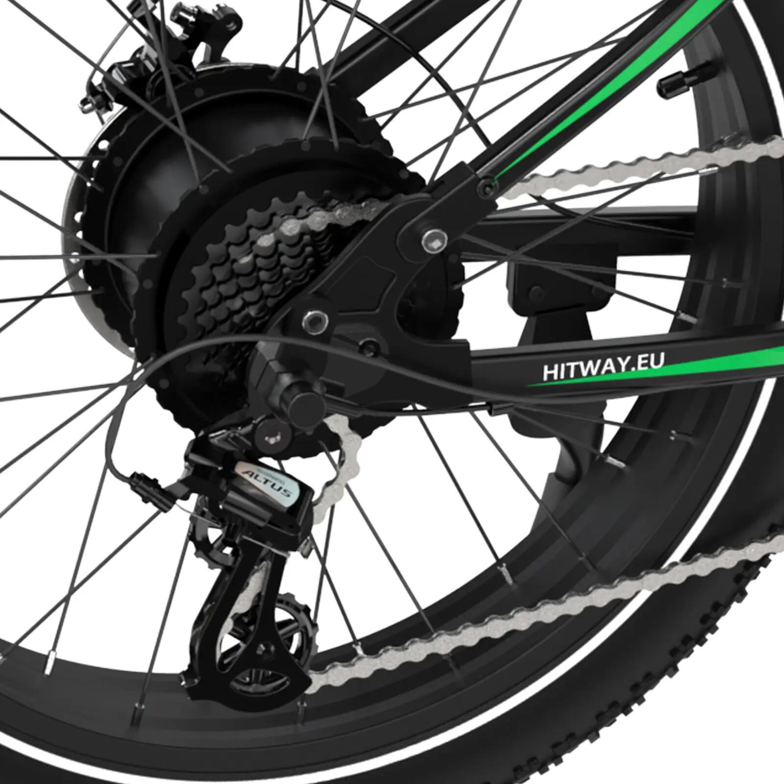 Vélo Électrique Fat Bike 26x4.0 250W Autonomie 80KM BK9S 5/7