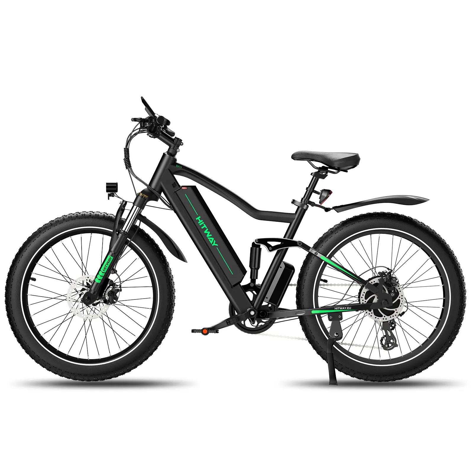 Vélo Électrique Fat Bike 26x4.0 250W Autonomie 80KM BK9S 4/7