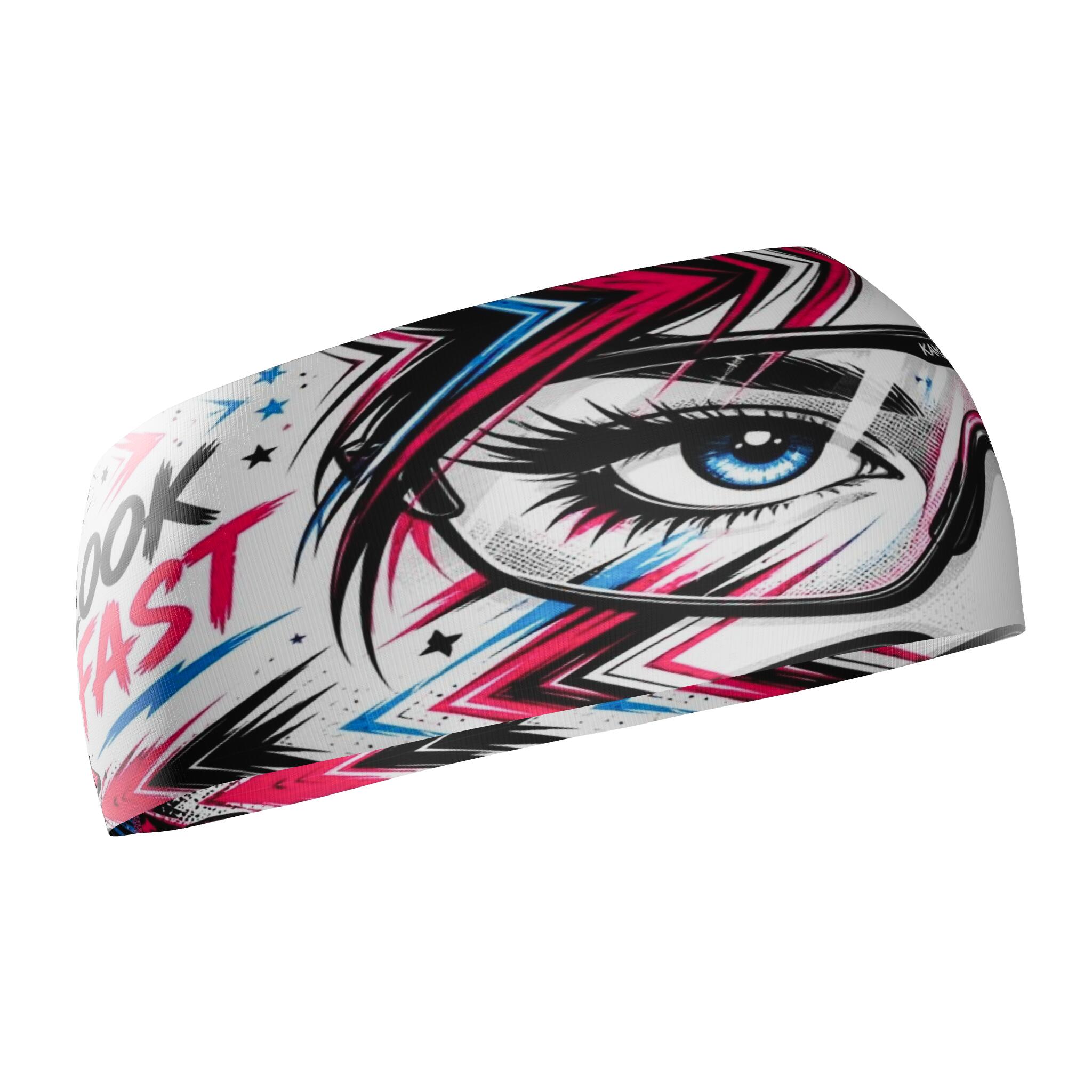 Bandeau de course Elite LOOK FAST - Sin Costuras y Reversible 2 EN 1 3/5