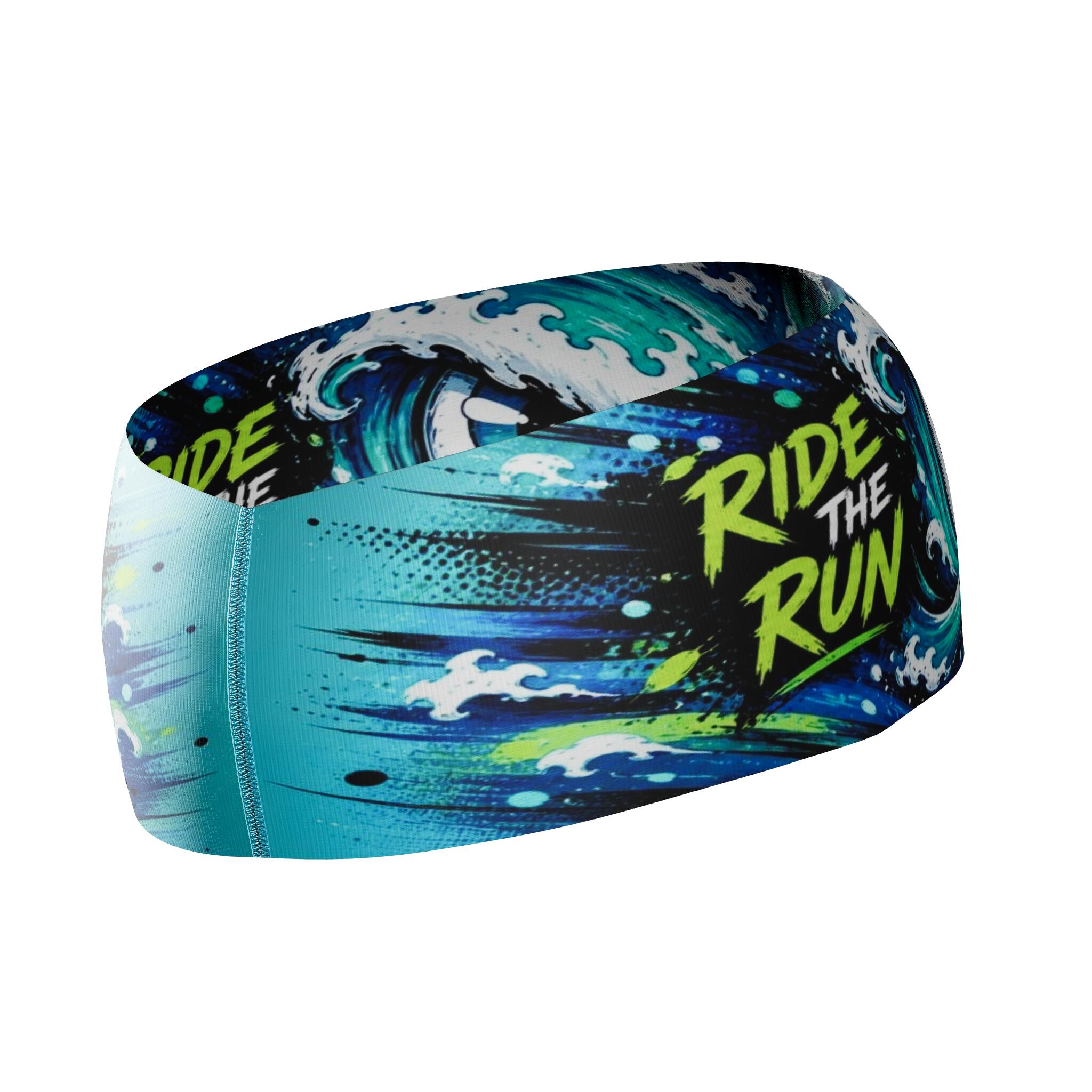 Hardloophoofdband Elite RIDE THE RUN - Sin Costuras y Reversible 2 EN 1 3/5