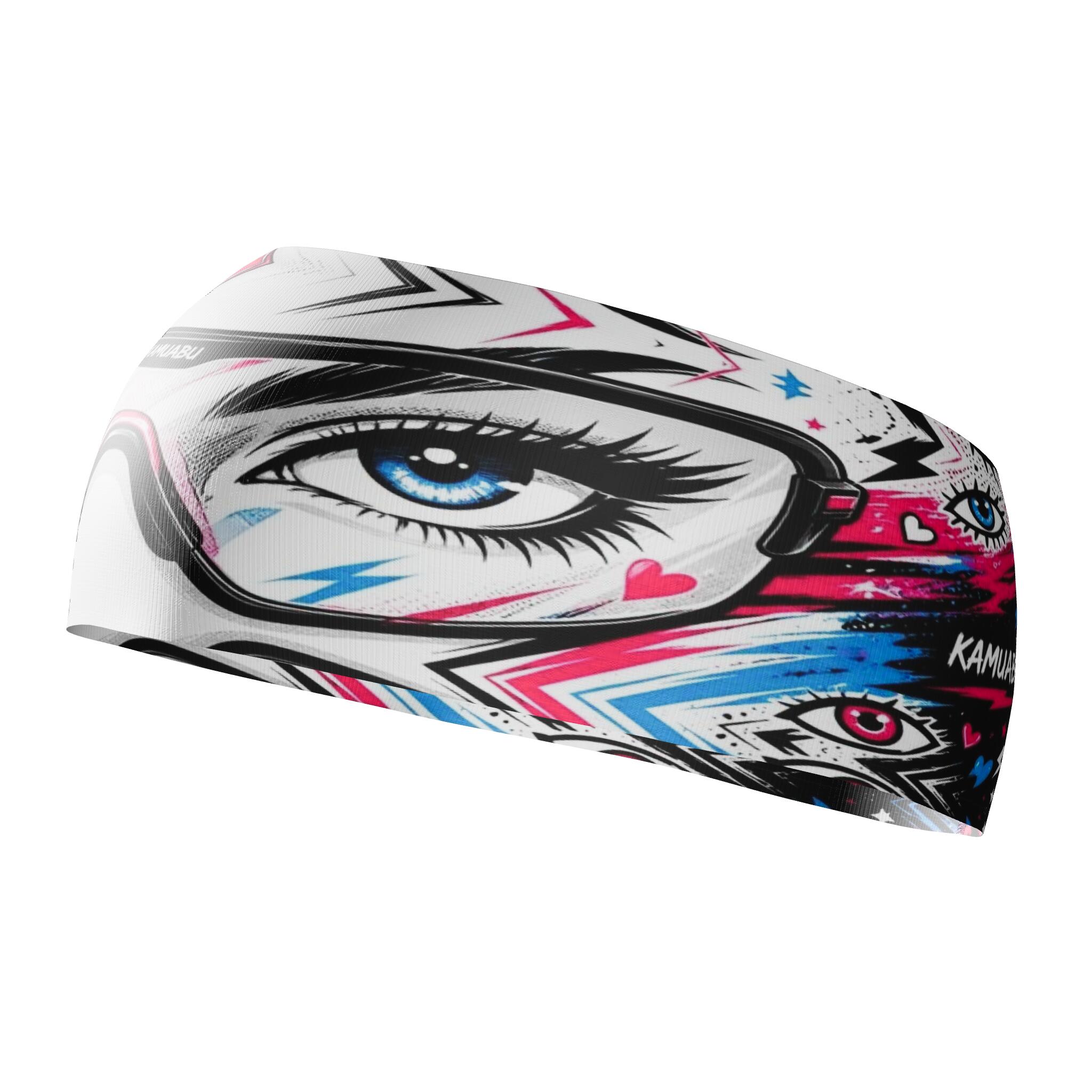 Bandeau de course Elite LOOK FAST - Sin Costuras y Reversible 2 EN 1 5/5