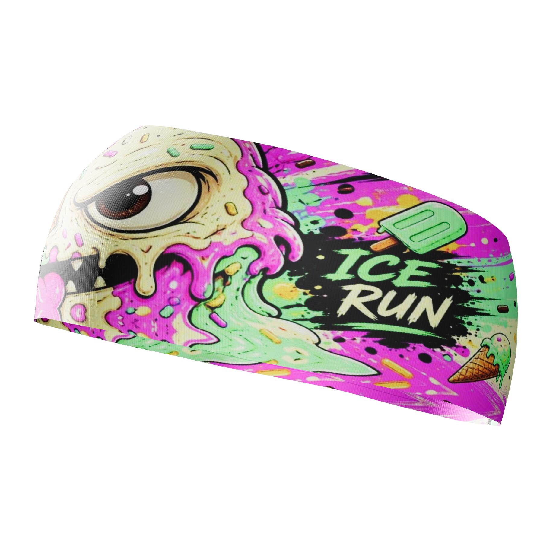 Bandeau de course Elite MELT THE MILES - Sin Costuras y Reversible 2 EN 1 5/5